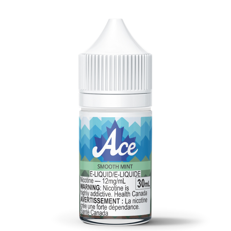 Smooth Mint E-Liquid - Ace (30mL): 12mg/mL